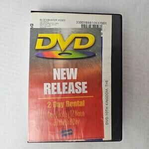 The 10th Kingdom DVD Blockbuster Rental Case New Release insert
